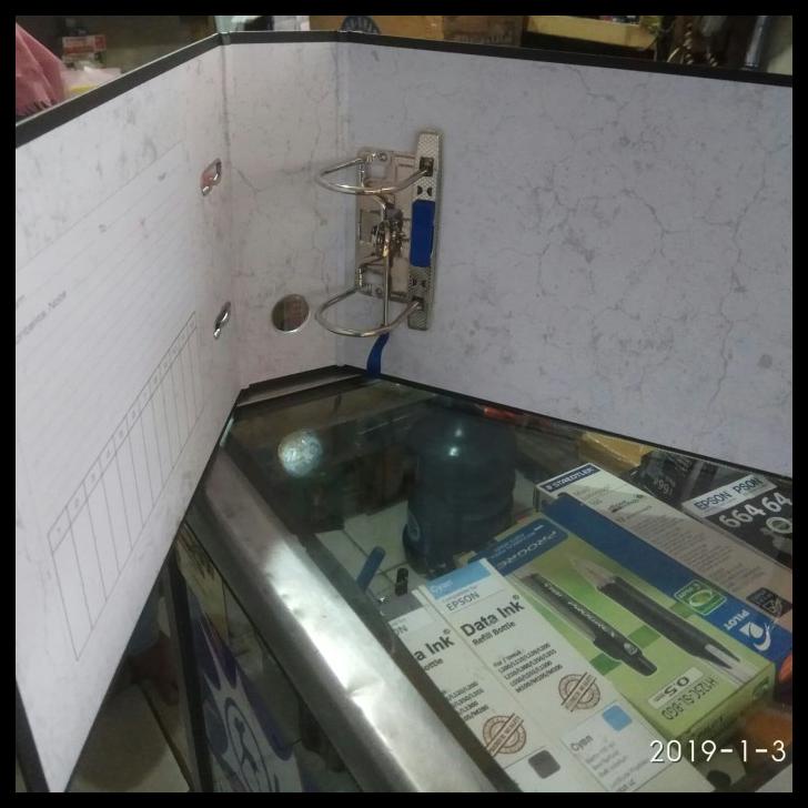 

BEST SELLER !!! ORDNER BINDEX 777 1/2 FOLIO HITAM TERLARIS