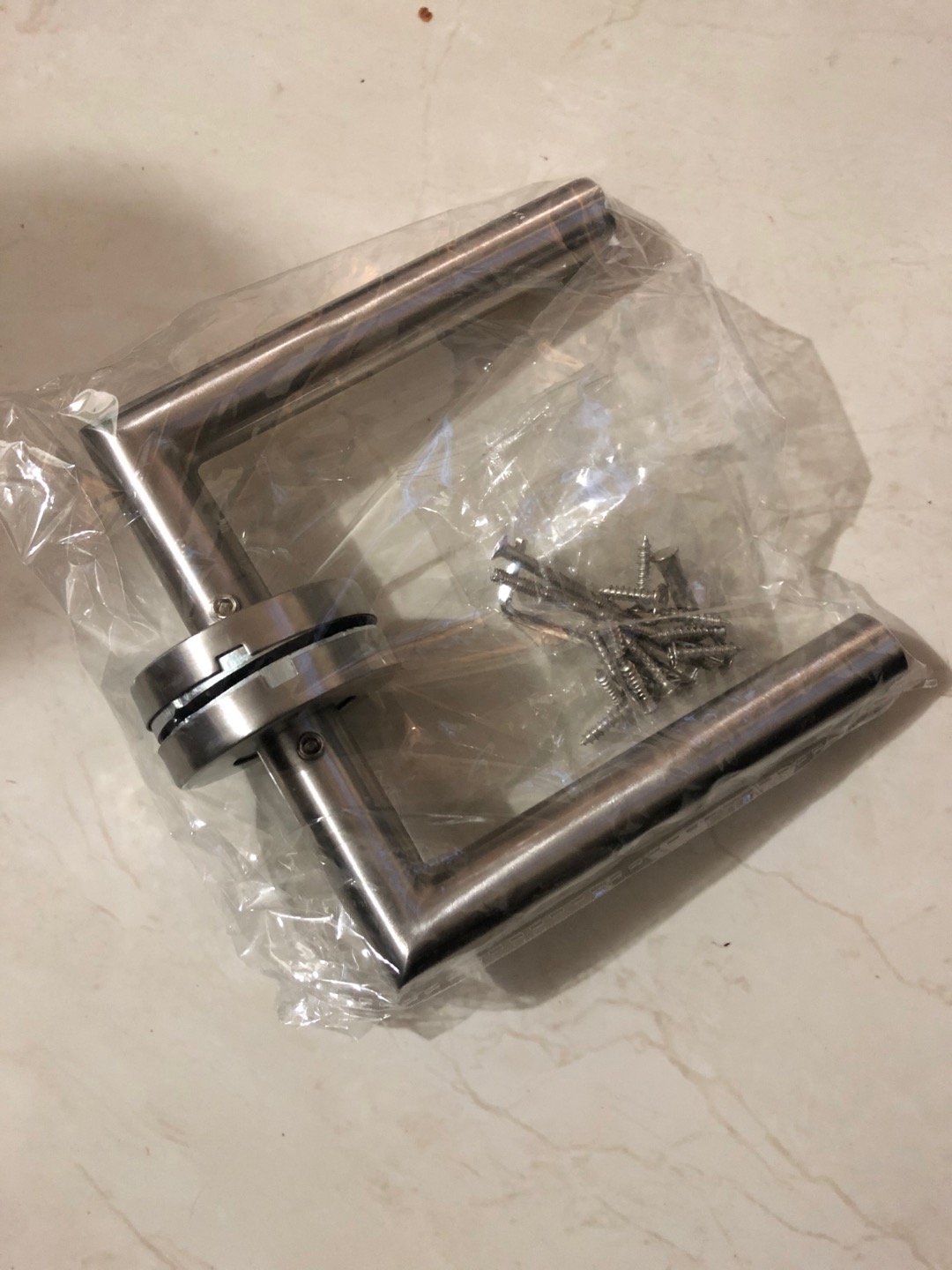 Kunci Pisah Premium L Handle Misah Gagang Pintu Premium Rosette Stainless Sus