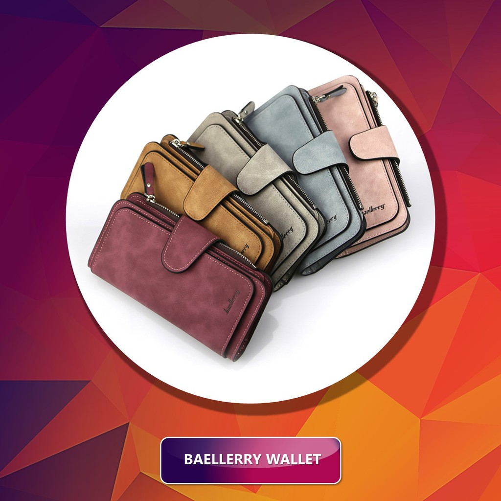 Baellery Scrub Leather Wallet