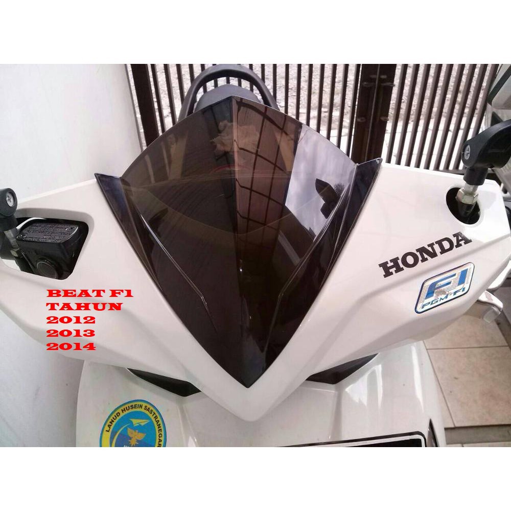 VISOR TGP BEAT INJEKSI 2012-2013-2014 VISOR WINSIL HONDA BEAT F1 PERTAMA BEAT F1 LAMA