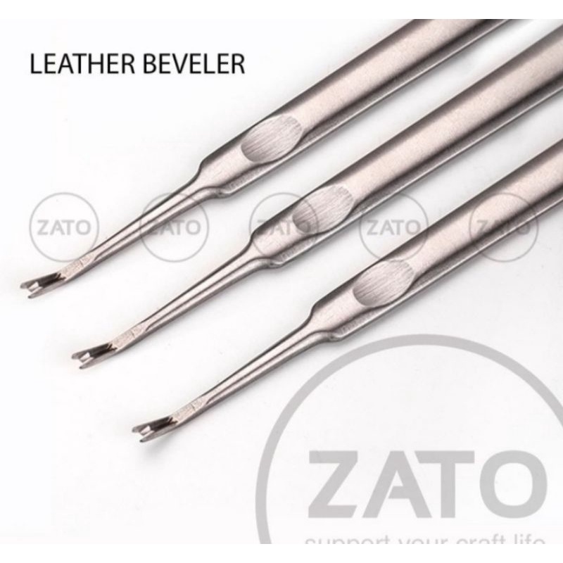 Promo Leather Beveler Set (Isi 2 macam) Leather Tools