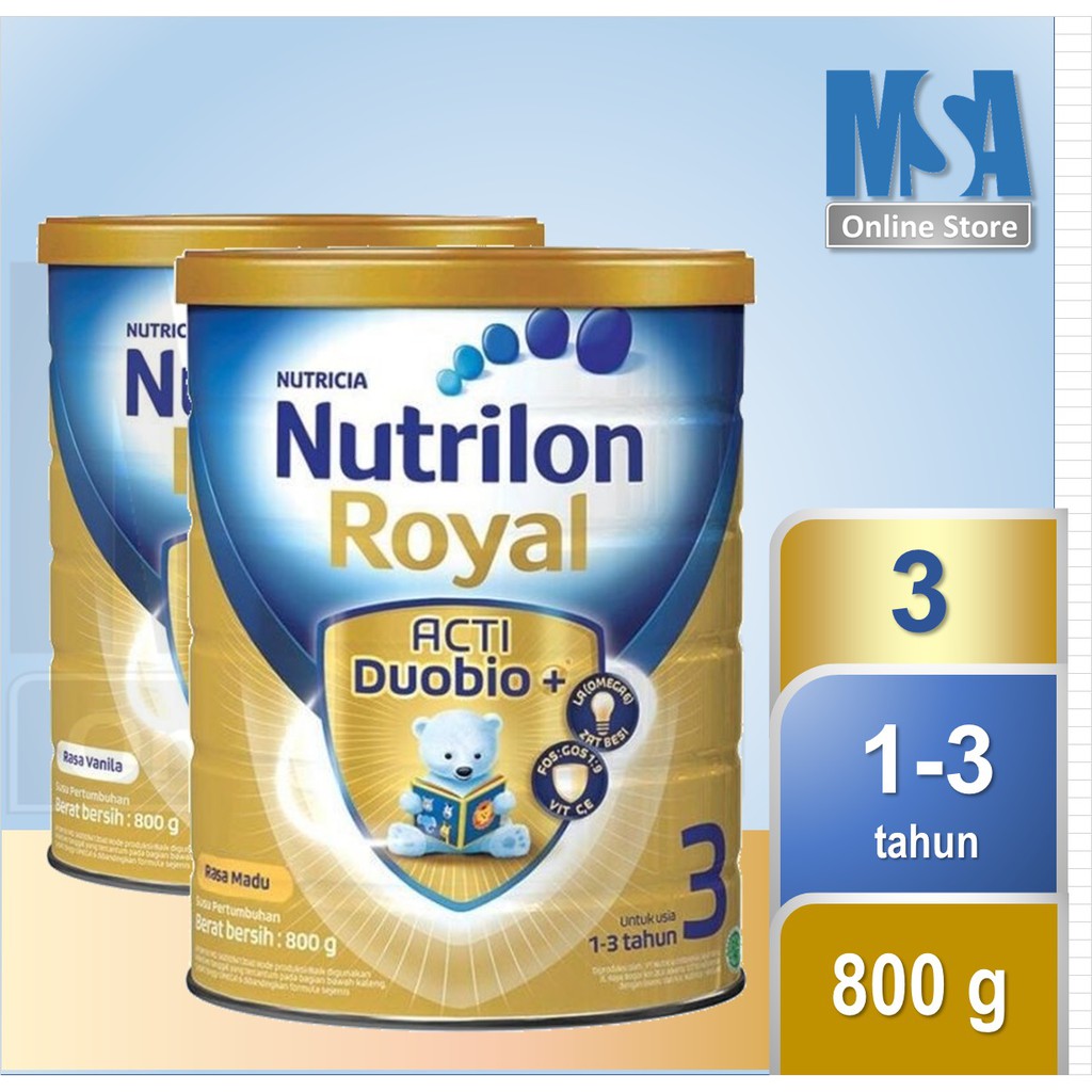 

Nutrilon Royal 3 800g - VANILA / MADU