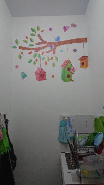 Wall Sticker Rumah Burung Jm7222