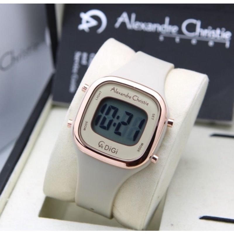 JAM TANGAN ALEXANDRE CHRISTIE AC 9336 WANITA!! MURAH MERIAH GARANSI RESMI!-SOFT GREEN