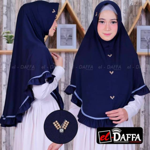 𝗦𝗛𝗘𝗟𝗢𝗩𝗘𝗦𝗛𝗢𝗣𝗣 - JILBAB KHIMAR KARTINI DAFFA LIS SWAROSKI JUMBO SYARI PREMIUM ORI JILBAB KERUDUNG SYAR