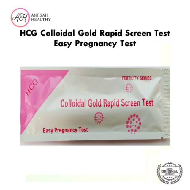 Tes Kehamilan &gt; HCG Colloidal Gold Rapid Screen Test &gt; Testpack &gt; Test Hamil &gt; Colloidal Compact