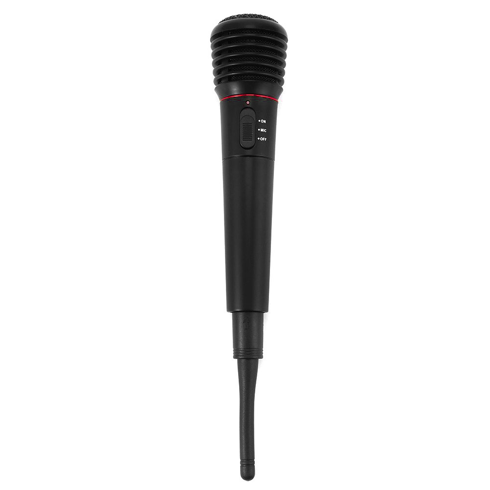 TaffSTUDIO Mikrofon Profesional 2 in 1 Wireless Wired - WM-308