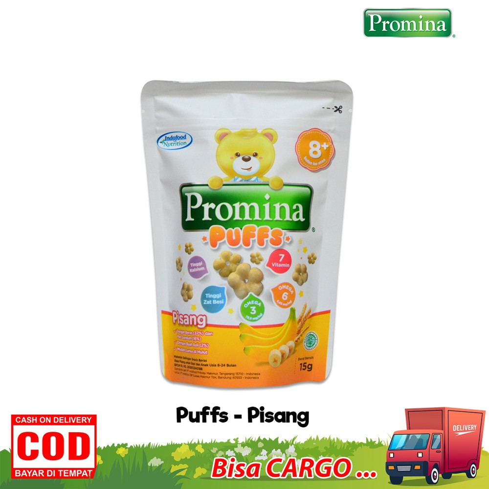 Grosir Karton Promina Puffs Snack Anak Cemilan Bernutrisi isi 24 pcs