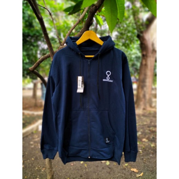 Jaket Anak Muda Hodie Cowok Zipper Flacee Bordir Distro