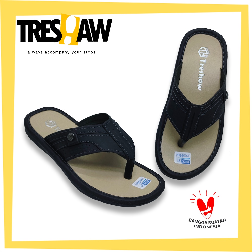 Sandal Anak Cowok TRESHAW Terbaru Size 33-37