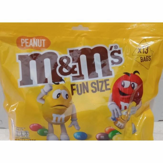 

TERLARIS M&M'S PEANUT FUN SIZE ×13 BAGS
