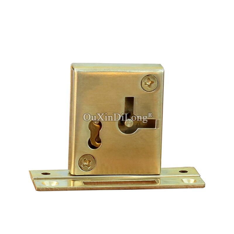 Retro Vintage 2pcs European Antique Brass Drawer Cabinet Locks Cupboard File Cabinet Hidden Shopee Indonesia