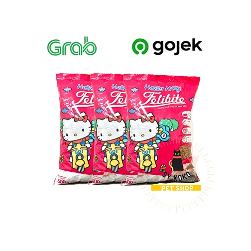 Felibite makanan kucing kering 500 gr  rasa tuna kitten dan adult