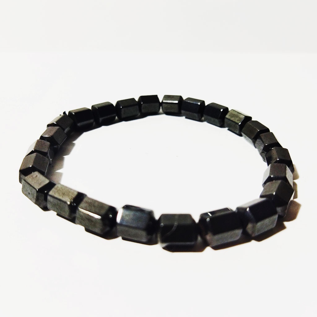 Gelang Kesehatan Batu Hematite Magnet Batu Magnet Pria Wanita - Natural Stone Bracelet Magnetic