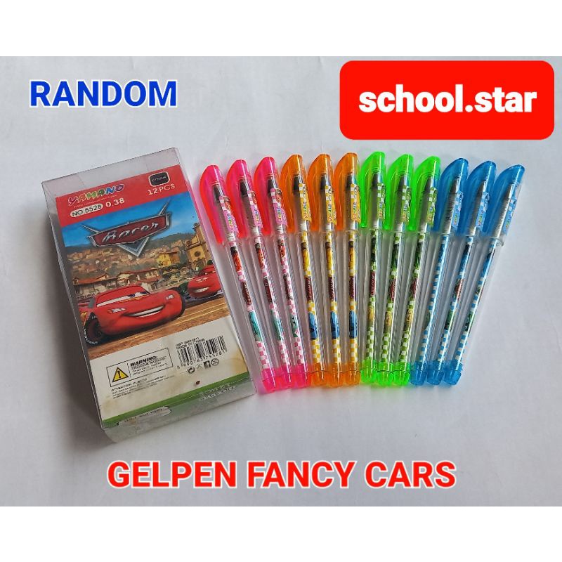 

《3pcs》GELPEN FANCY / PUL PEN KARAKTER MATA JARUM