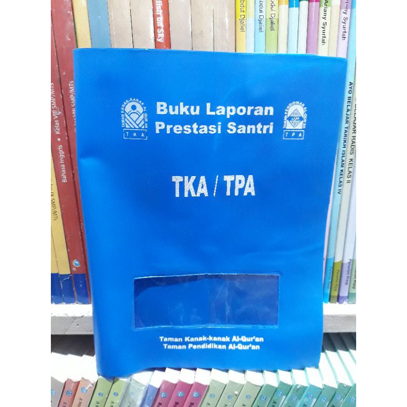 

sampul buku raport TKA / TPA. ukuran buku tulis 16,5x21,5cm