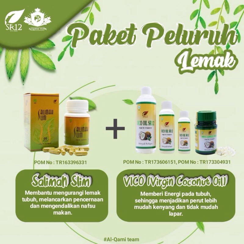SALIMAH SLIM | PELUNTUR LEMAK KEMBALI LANGSING DENGAN CARA SEHAT