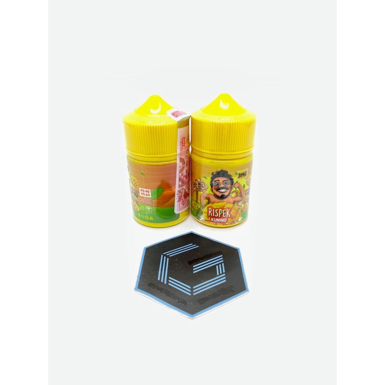 Rispek KUNING MANGO 60ML by Elf Factory x Ananta Rispo Liquid vape