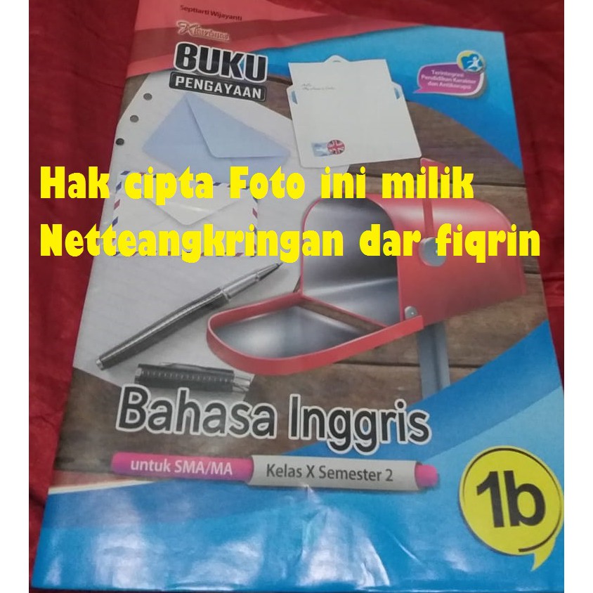 LKS Bahasa Inggris kelas 10 11 X XI SMA / MA semester 2 K13 Kharisma Revisi 2018 baru