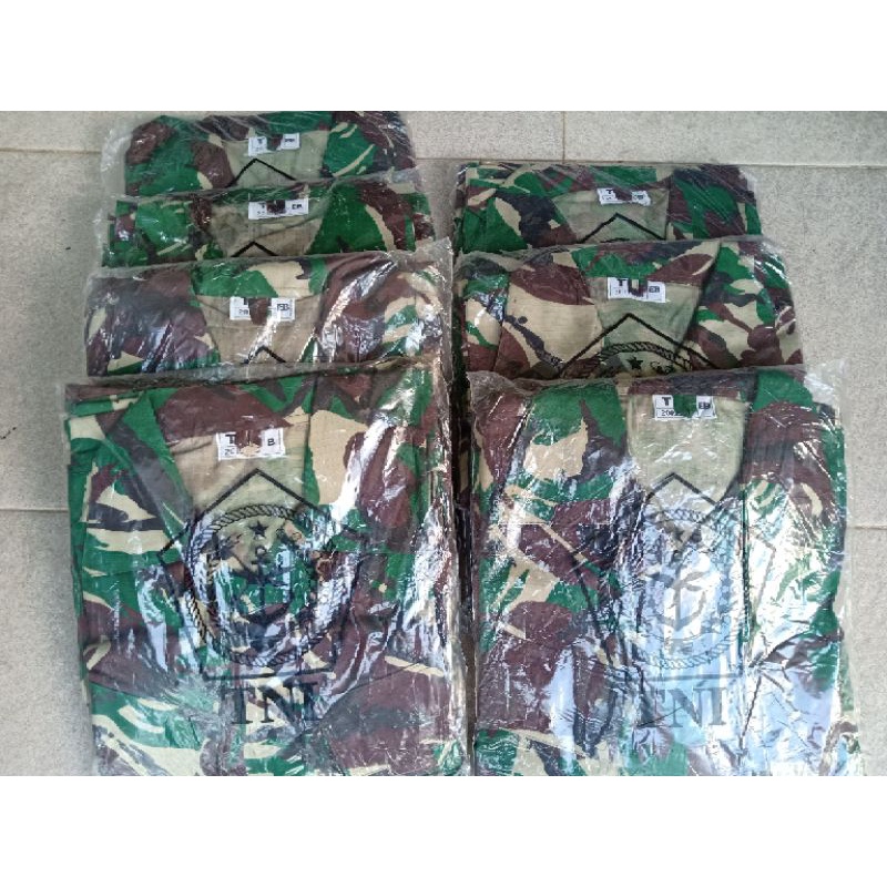 ORI, baju PDL TNI .888 (PdL nyamuk. 888) bahan Sritex tebal
