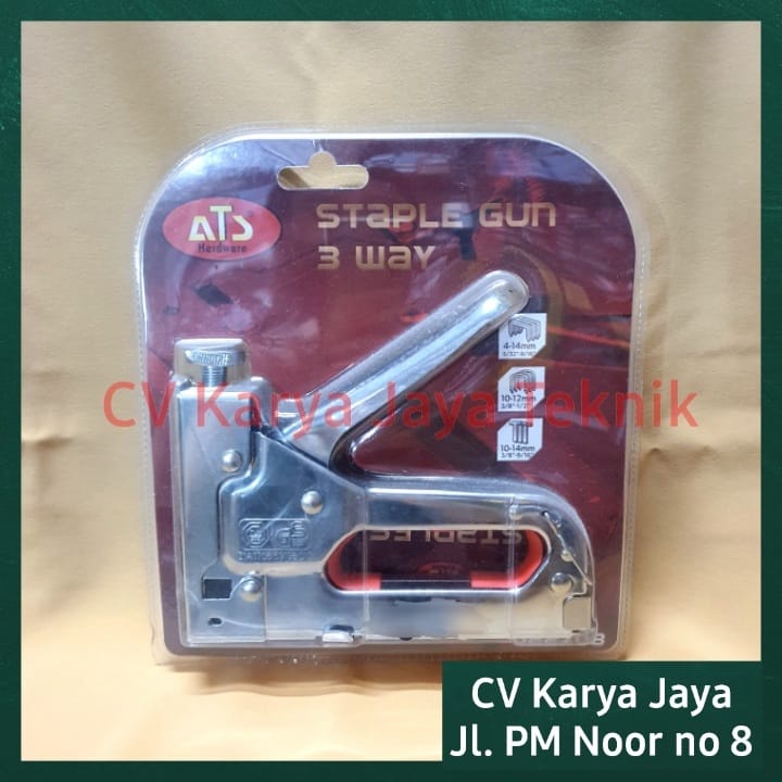 

Staples Tembak ATS 4-14 mm 3 way / Staple Gun Tacker 3in1