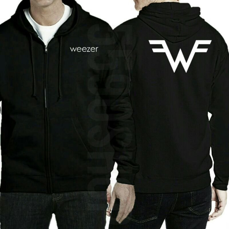 Hoodie Zipp Up - Weezer