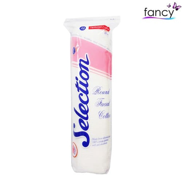 Kapas Selection Bulat Oval 80pcs