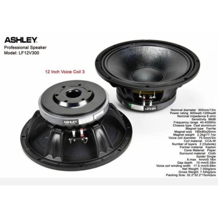 Jual Speaker Component Ashley Lf V Original Lf V V