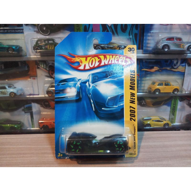 HOT WHEELS CLOAK AND DAGGER GREEN