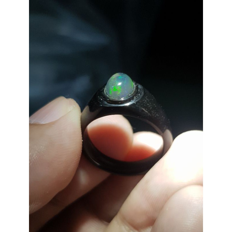 Batu Kalimaya Banten Kristal Ikat Tanduk Kerbau Asli Maja