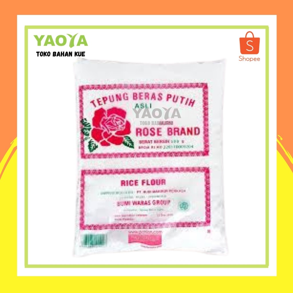 

ROSE BRAND TEPUNG BERAS 500G