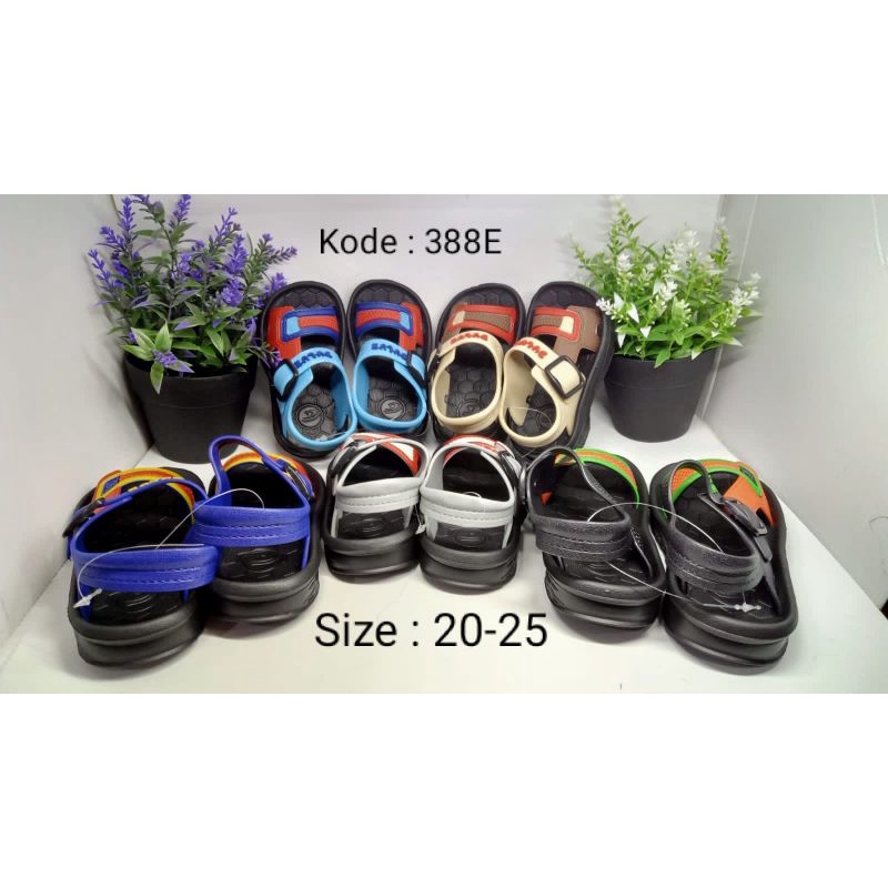 SANDAL ANAK LAKI LAKI SIZE 20-25 (KODE 388E)