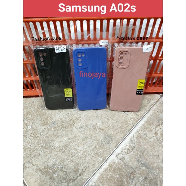 Softcase Samsung A02S Silikon Casing Selicon Case Macaron Pelindung Pro Camera