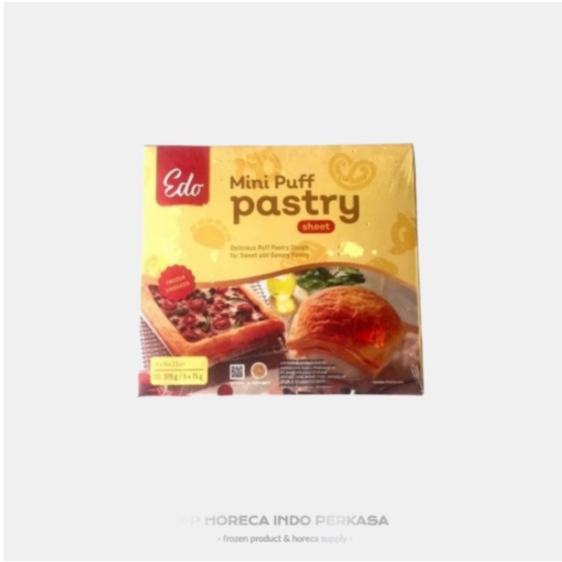 

Edo Mini Puff Pastry 375gr