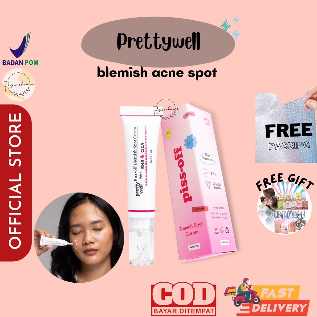 [BUY 1 GET 1 GIFT] READY Prettywell Pretty well blemish spot acne blemish spot acne acne care obat totol jerawat prettywell