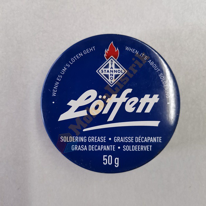 Pasta Minyak Solder Lotfett Stannol German 50Gr