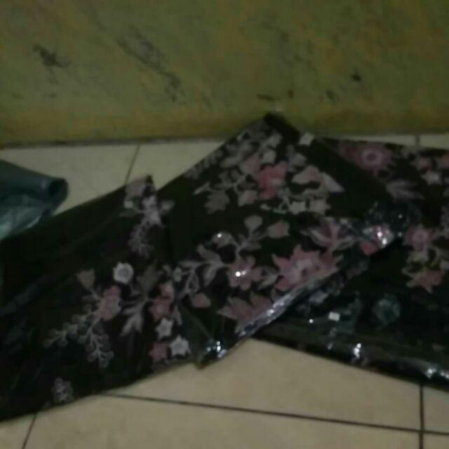 Batik Couple Keluarga Sania Ruffle Ori Ndoro Jowi Dnt Cibulan Pink