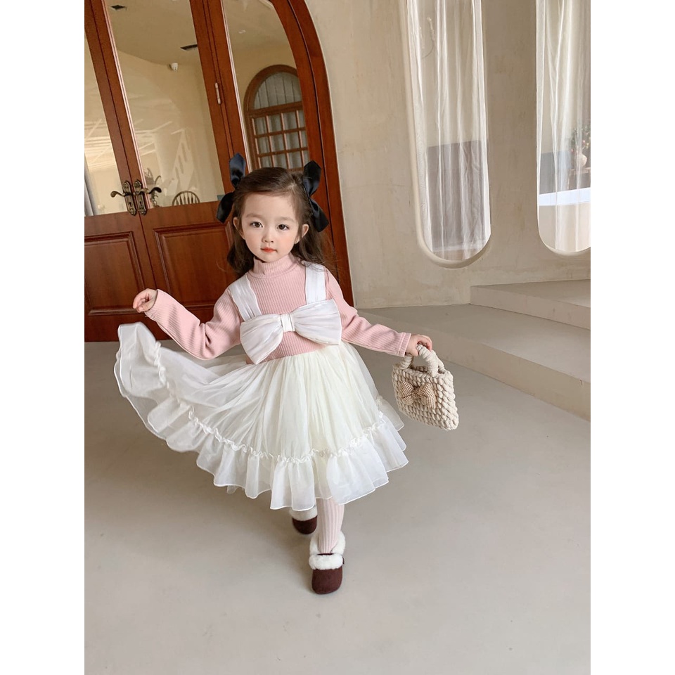 HappyOliver DRESS AUDREY EBV Baju Dress Anak Perempuan Import/Dress Bayi Perempuan/Gaun Bayi Perempuan/Dress Pesta/Dress Bayi