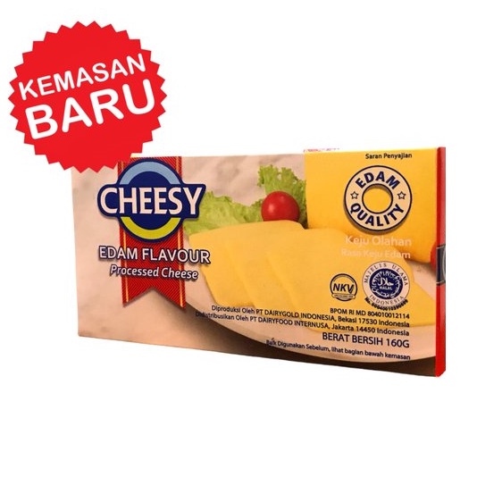 

cheesy edam keju edam processed 160g