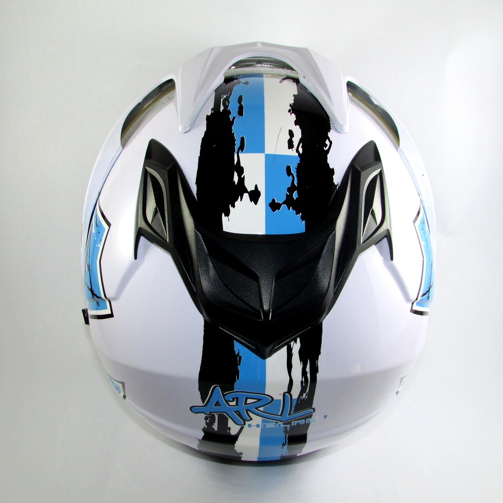 Helm Double Visor l Helm Motor ARL Hight Quality Original ARL Standart SNI Dewasa Kaca Bening 025 Multicolor All Size Murah