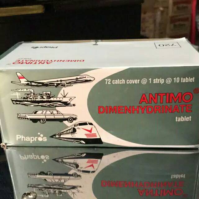 Antimo Tablet Box isi 72 Strip