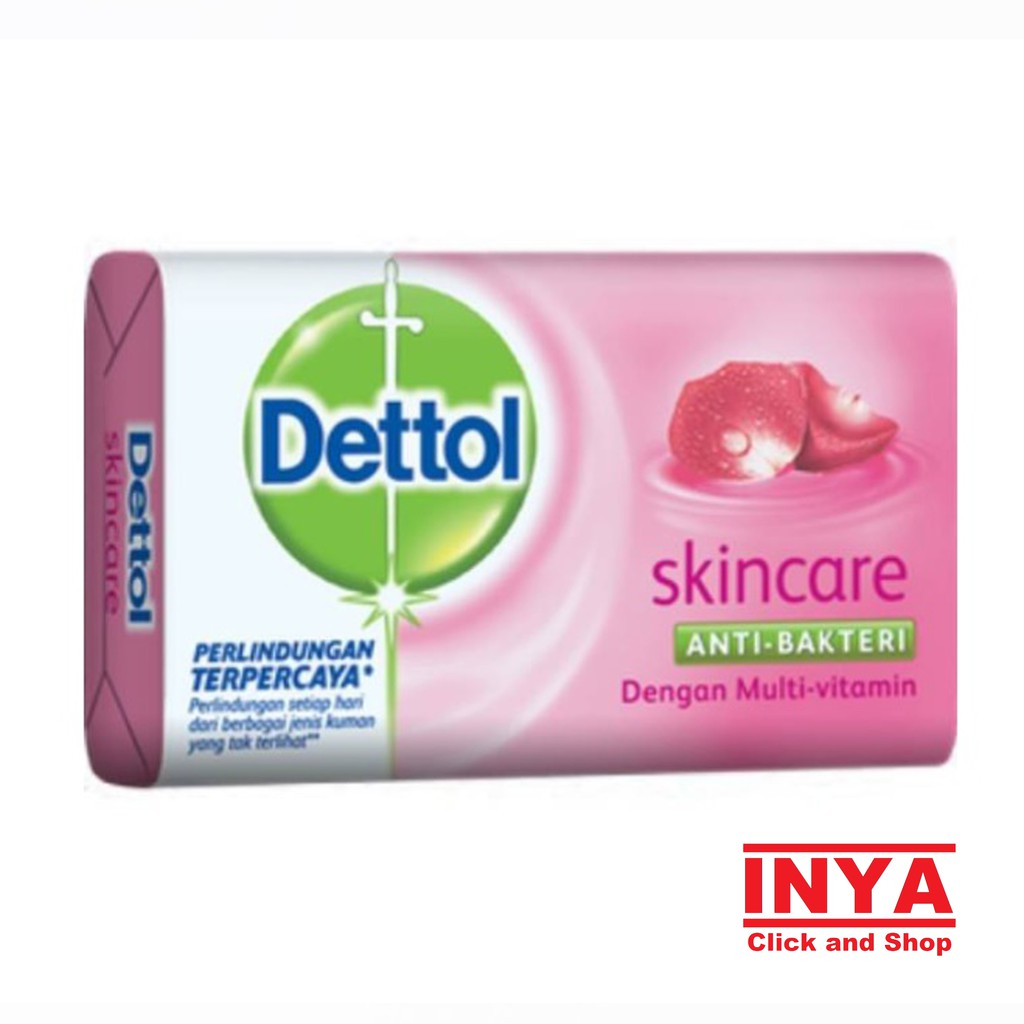 DETTOL SKINCARE ANTI BAKTERI SOAP 105gr - Sabun Batang