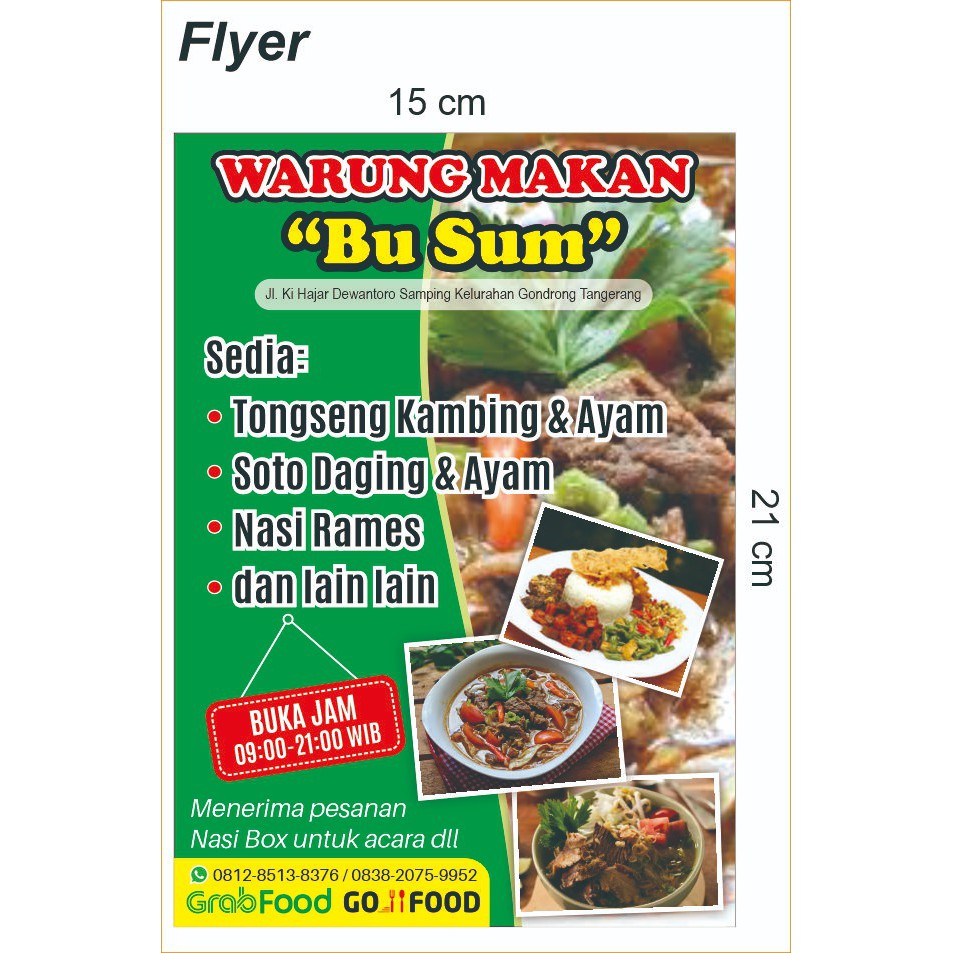 

Flyer/Sebaran/Brosur A5/Kertas Iklan/Advertising Iklan/Promosi Menarik