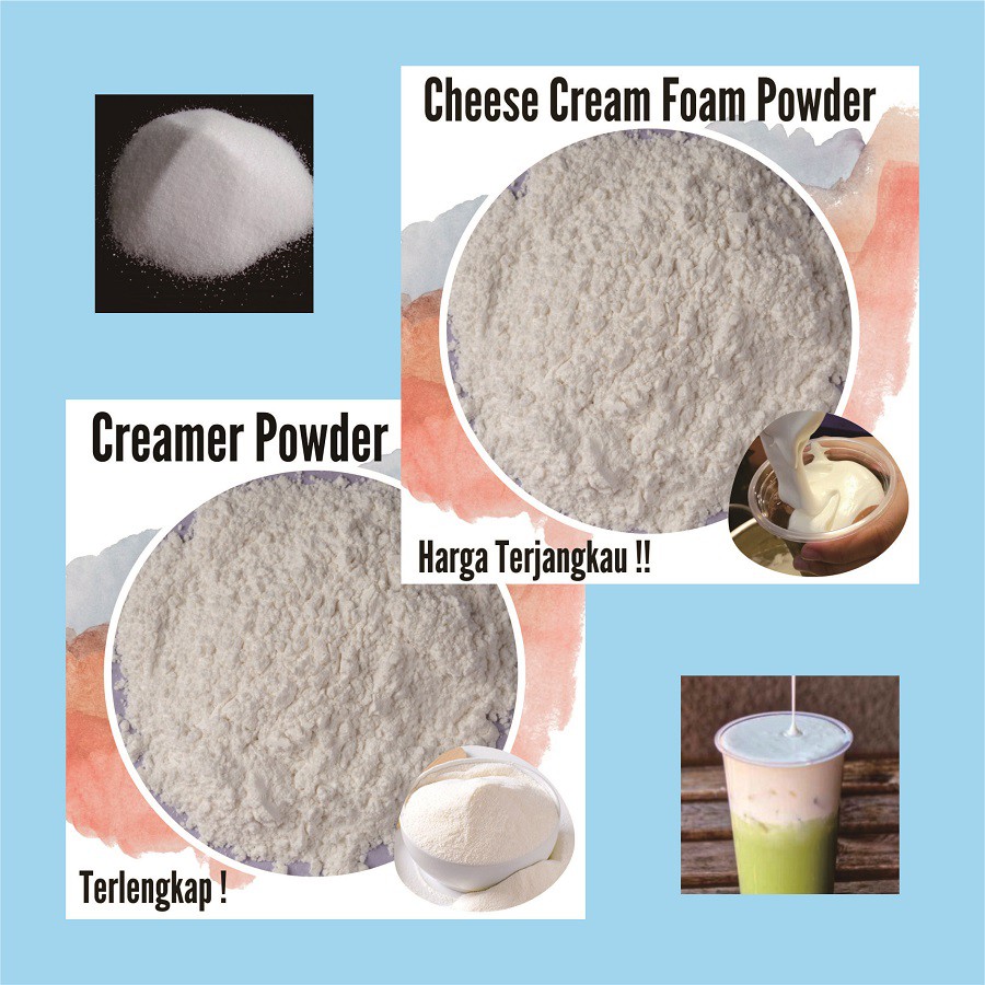 

Cheese Foam 100gr Cream Bubuk Creamer Premium Powder Gudyew untuk Minuman Royal Victoria Murah Enak