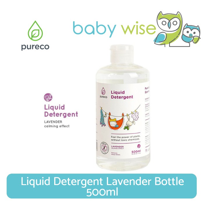 Jual Pureco Liquid Detergent Lavender Bottle 500ml | Shopee Indonesia