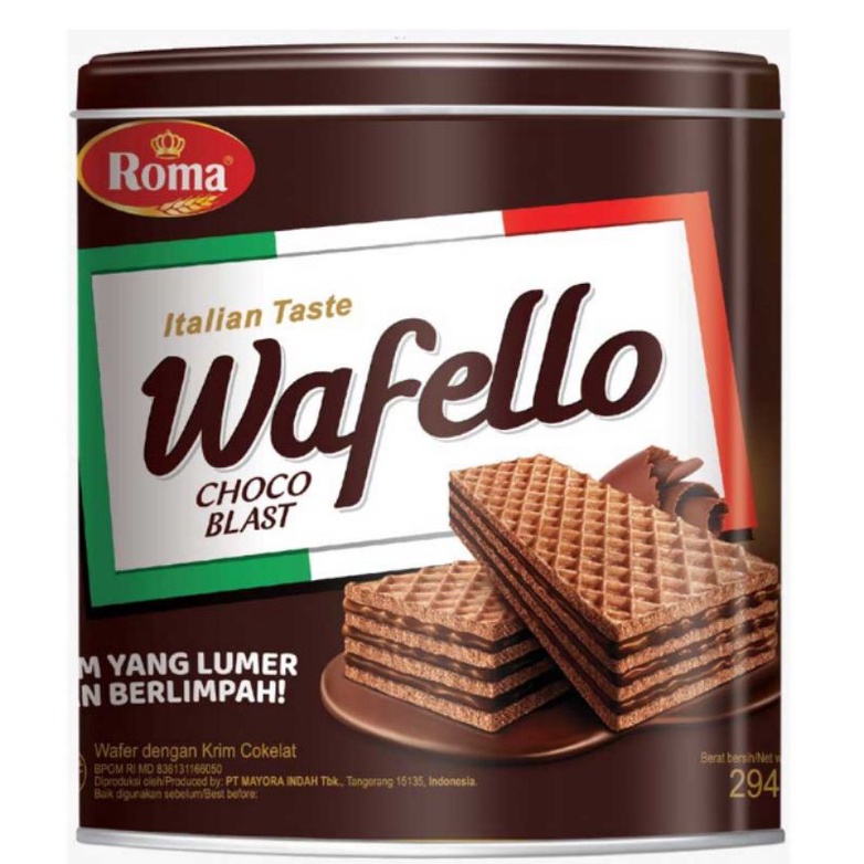 

Roma Wafello Wafer Choco Blast 294g