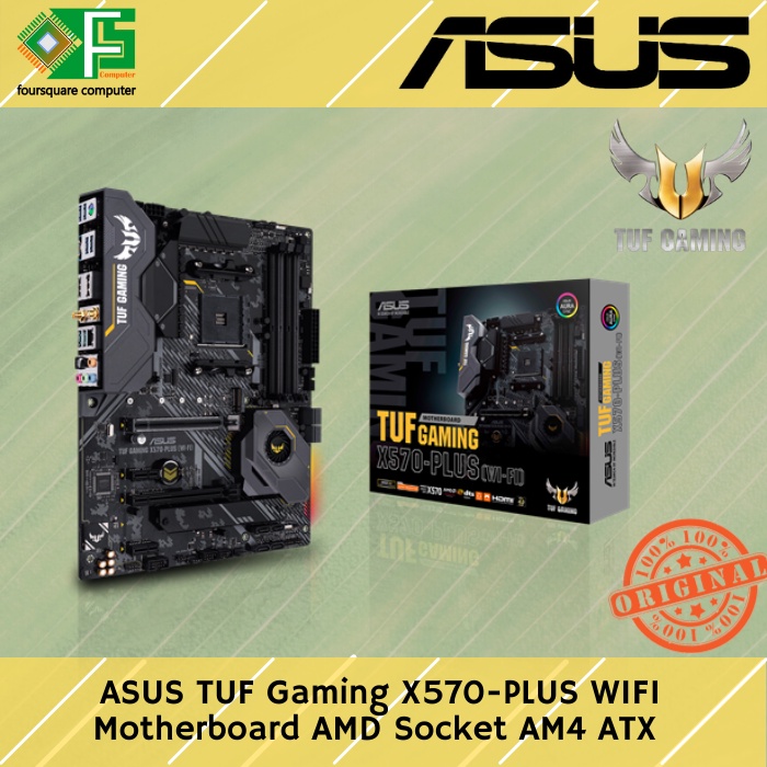 Jual Motherboard Asus Tuf Gaming X Plus Wifi Mb Amd Ryzen Series