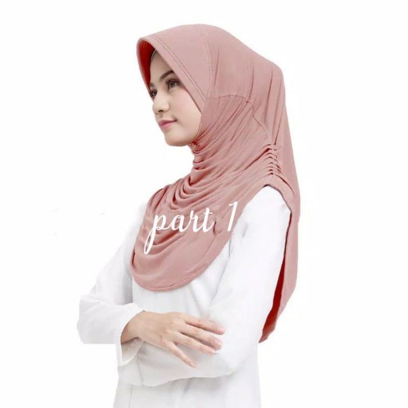 Hijab Instan Bergo Rumana Polos