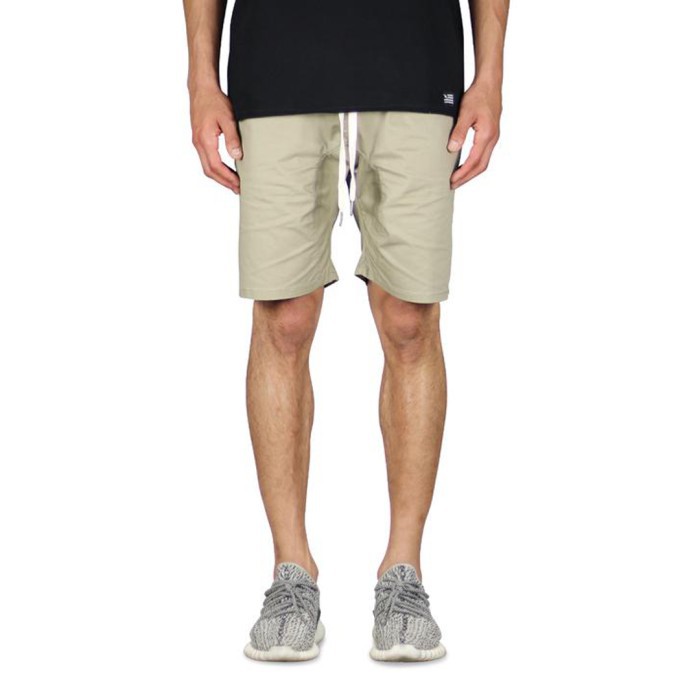 Hyperdenim Drop Crotch Short - Khaki 100% Authentic