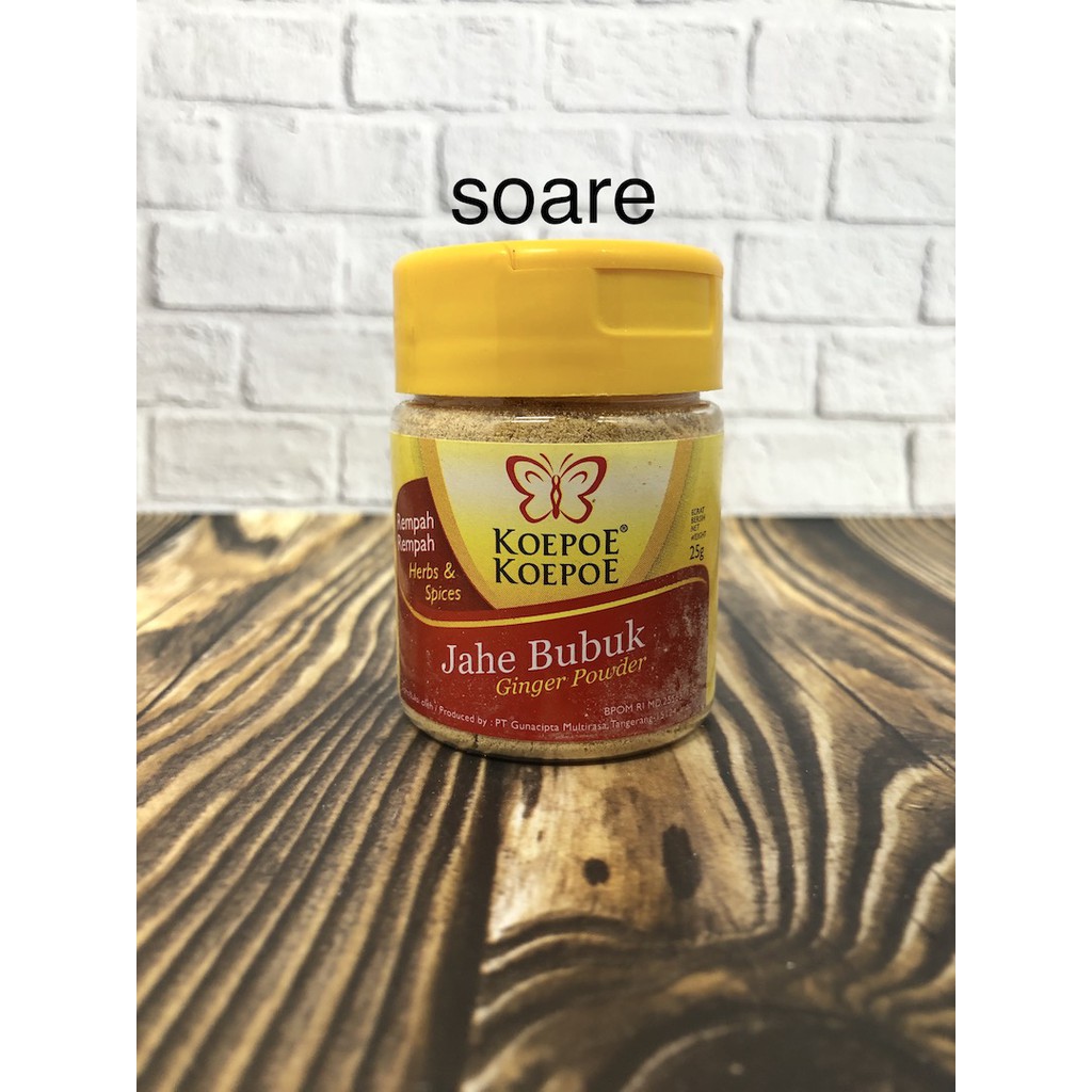 

Jahe Bubuk / Ginger Powder Koepoe-Koepoe 25gr